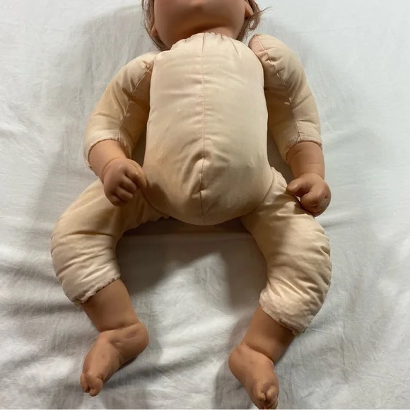 Lee Middleton Dolls Signed Vintage 1994 Blue White Hat Accessories - Picture 13 of 15